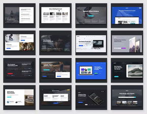 从精美网页中汲取灵感 电脑图文设计与PPT设计的创意转化指南